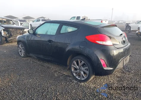 2017 Hyundai Veloster from USA, damaged, VIN KMHTC6AD8HU312849